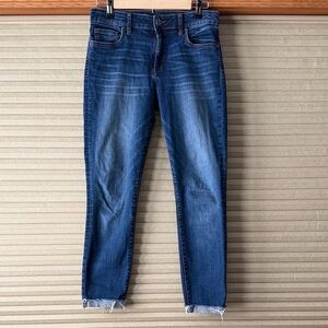 Kut from the Kloth Dark Blue Ankle Jeans